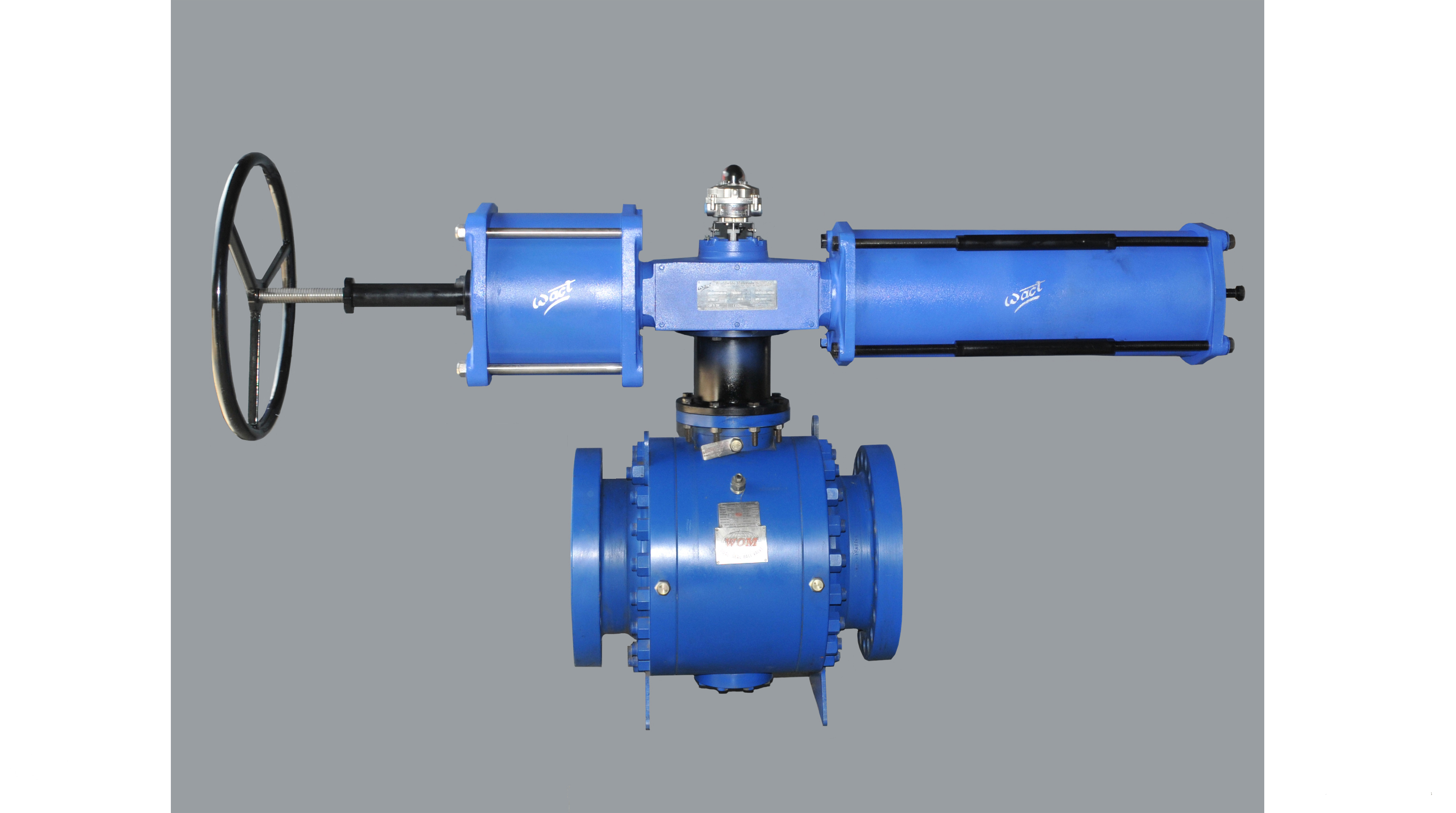 Spring Return Scotch Yoke Pneumatic Actuator with Electro pneumatic Accessories